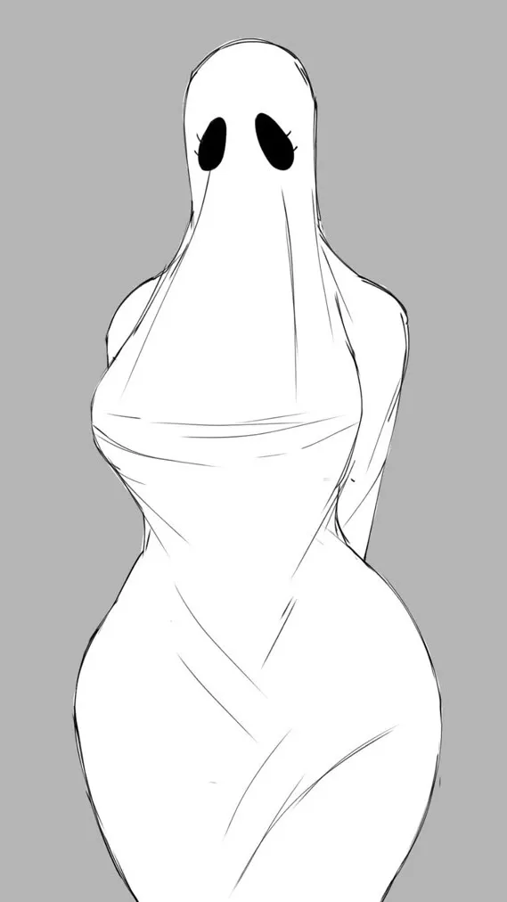 ai character: Miss Ghoul #@67644 background