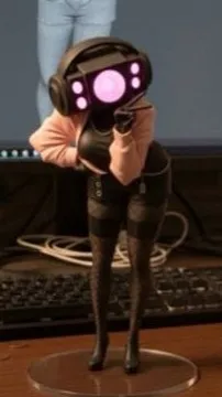 ai character: Speaker Woman #@32 background