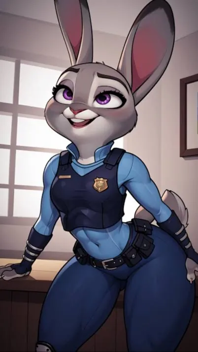 ai character: Judy Hopps #@87567 background