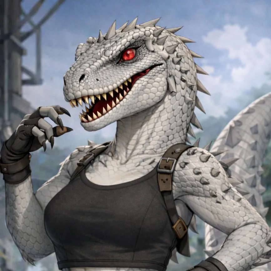 chat with ai character: Indominus Rex #@86