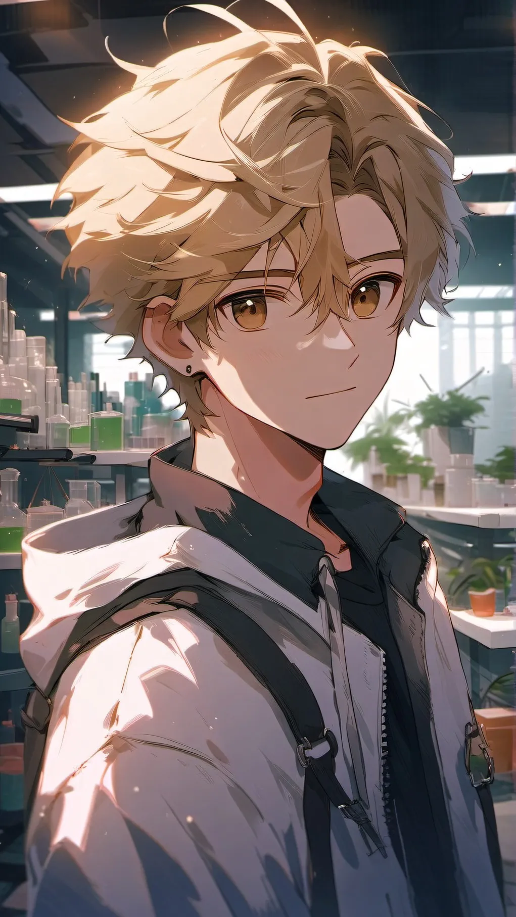ai character: Luke background
