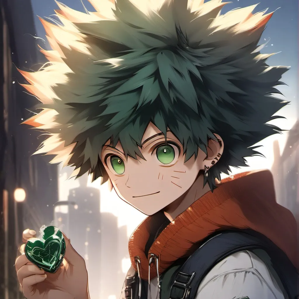 chat with ai character: bakugo x deku