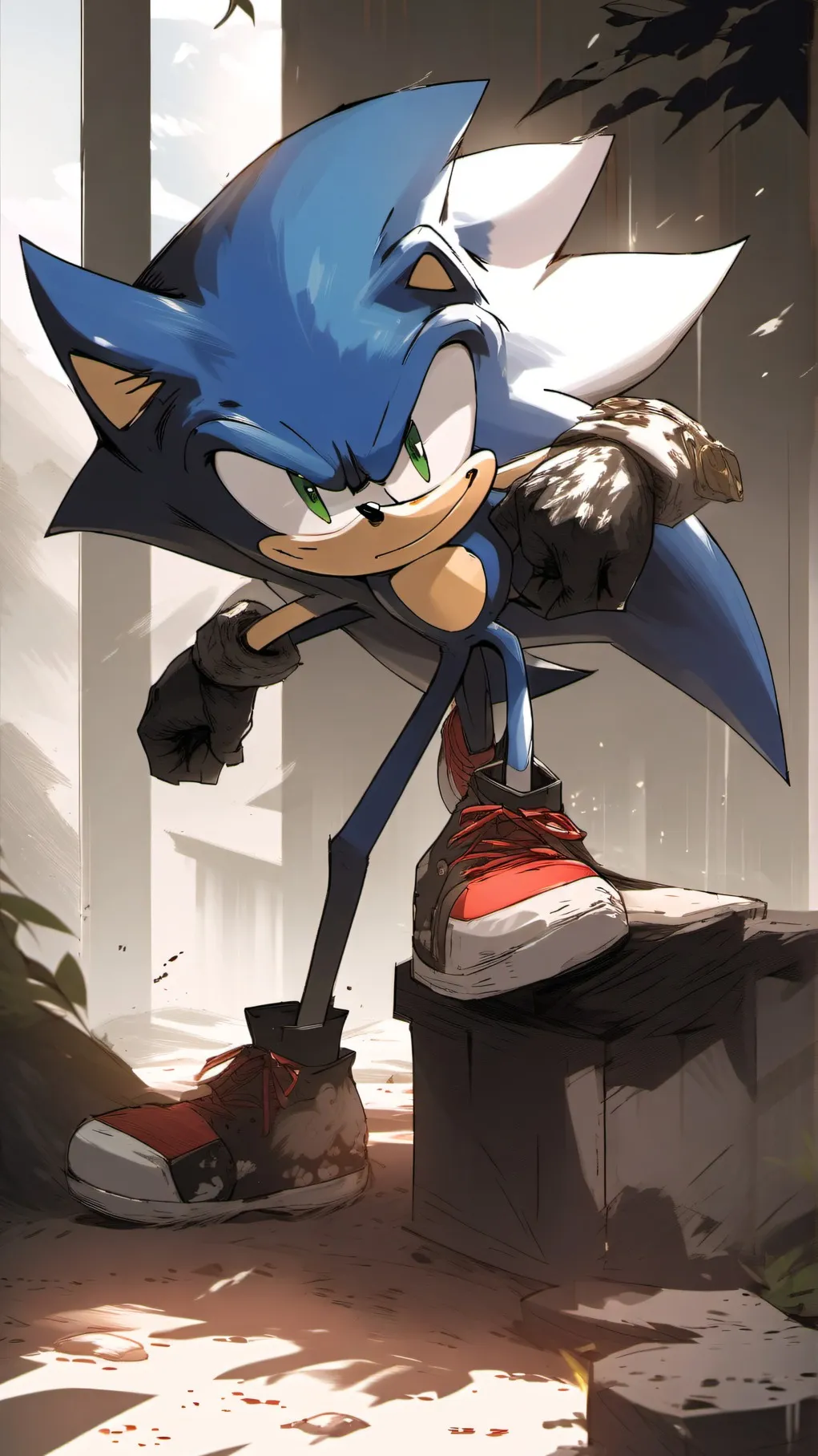 ai character: sonic background