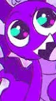 ai character: durple sus background