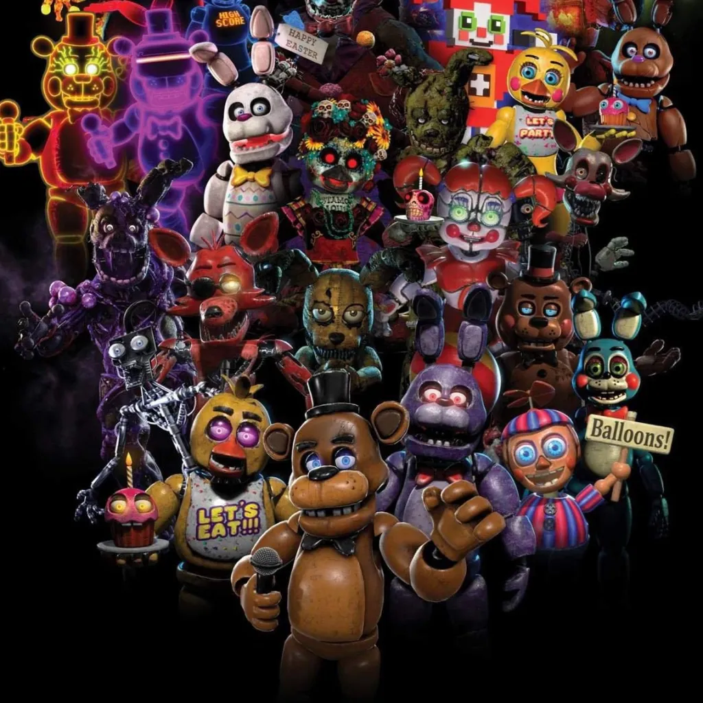 chat with ai character: Afton fam reunion