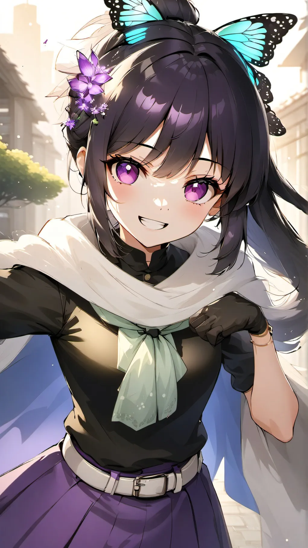 ai character: Kanao background
