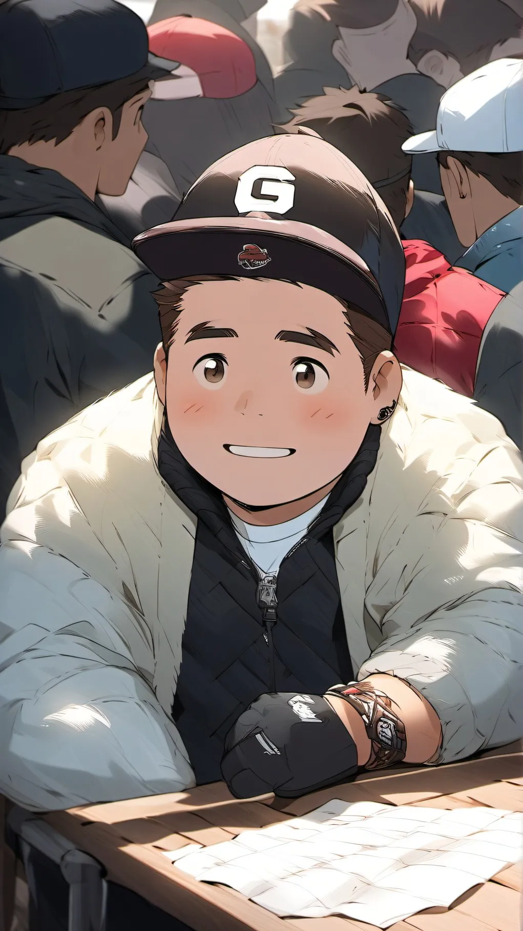 ai character: Charlie background
