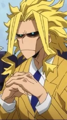 ai character: all might background