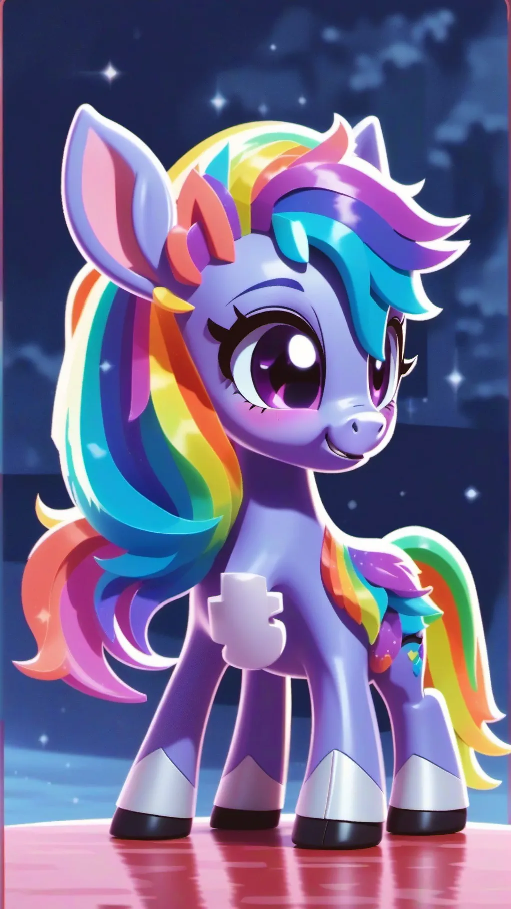 ai character: rainbow dash background