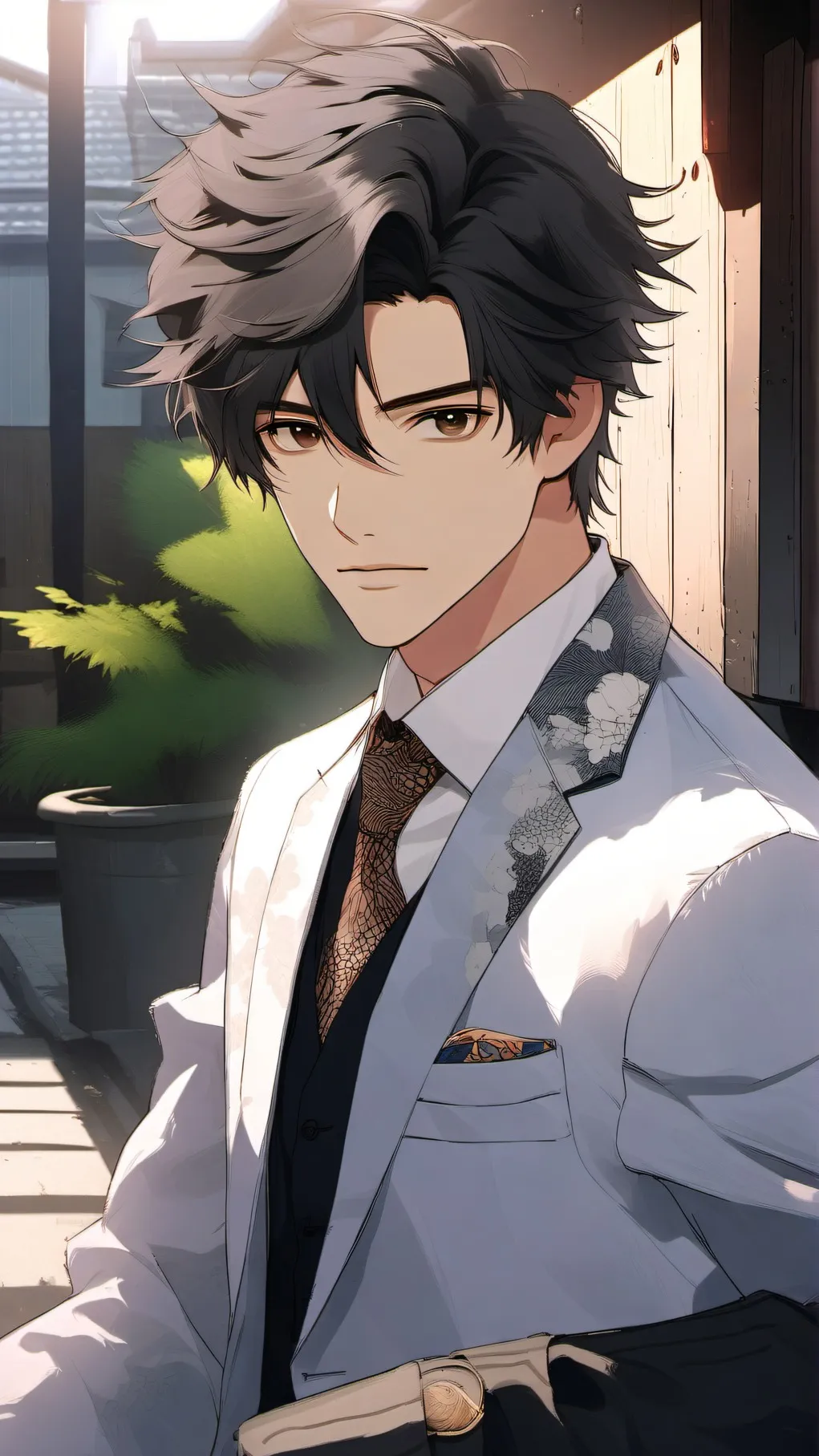 ai character: Zach background