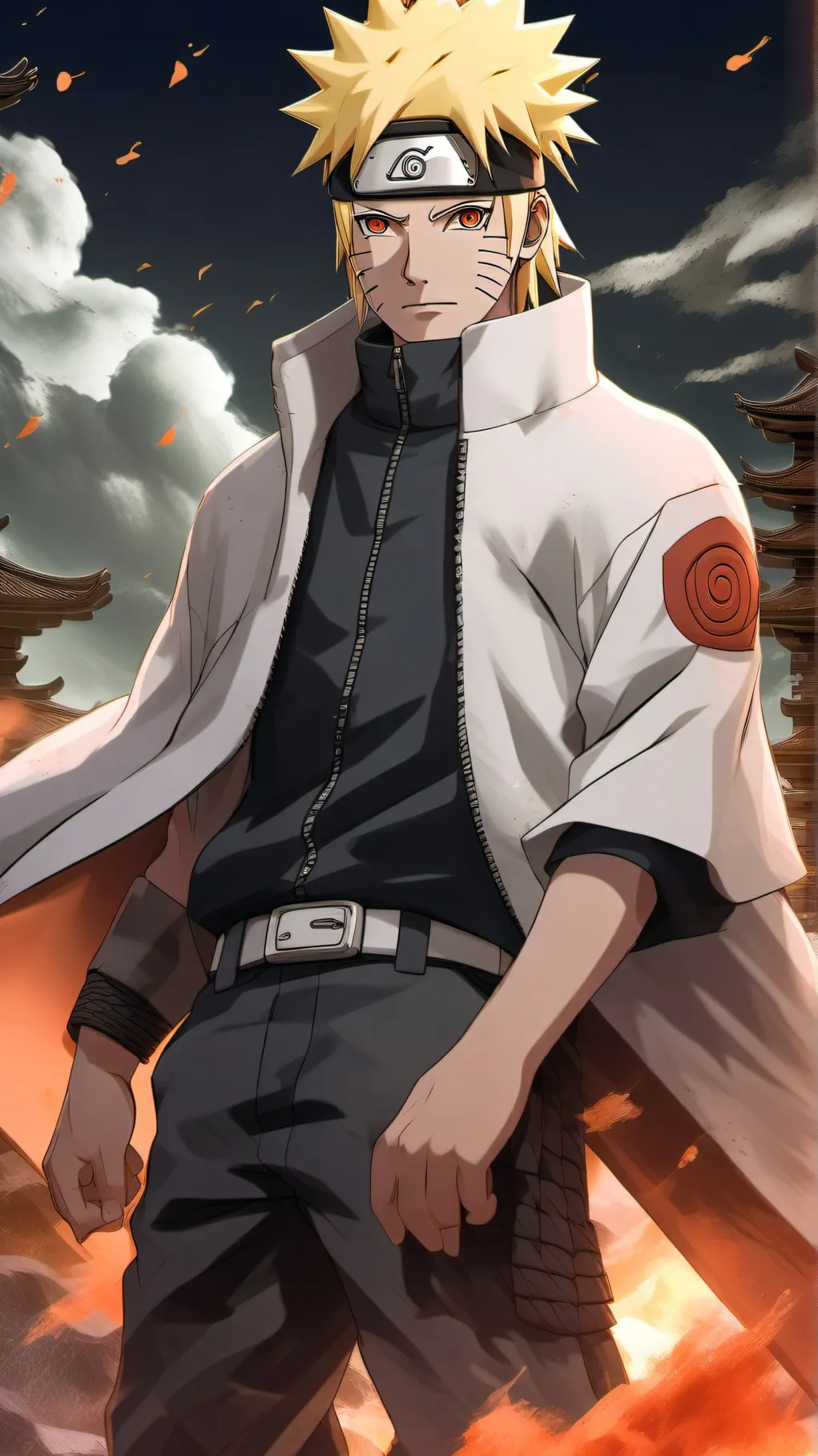 ai character: Naruto background