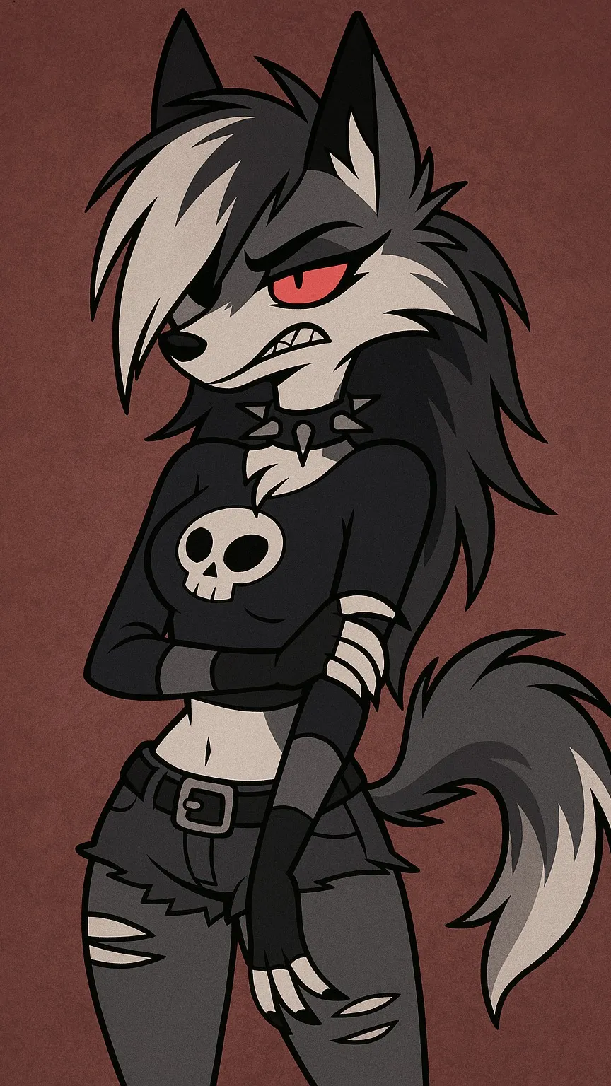 ai character: Loona background