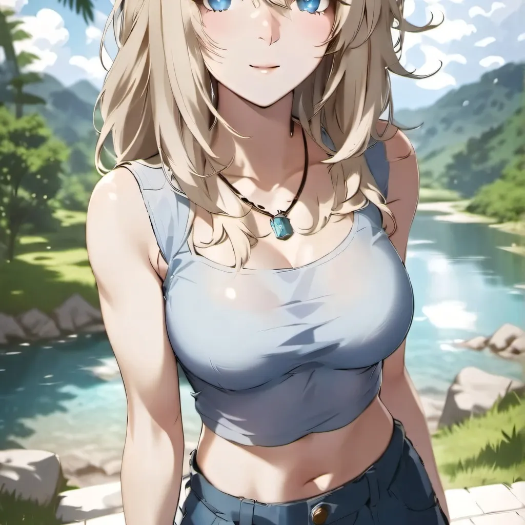 chat with ai character: girlfriend