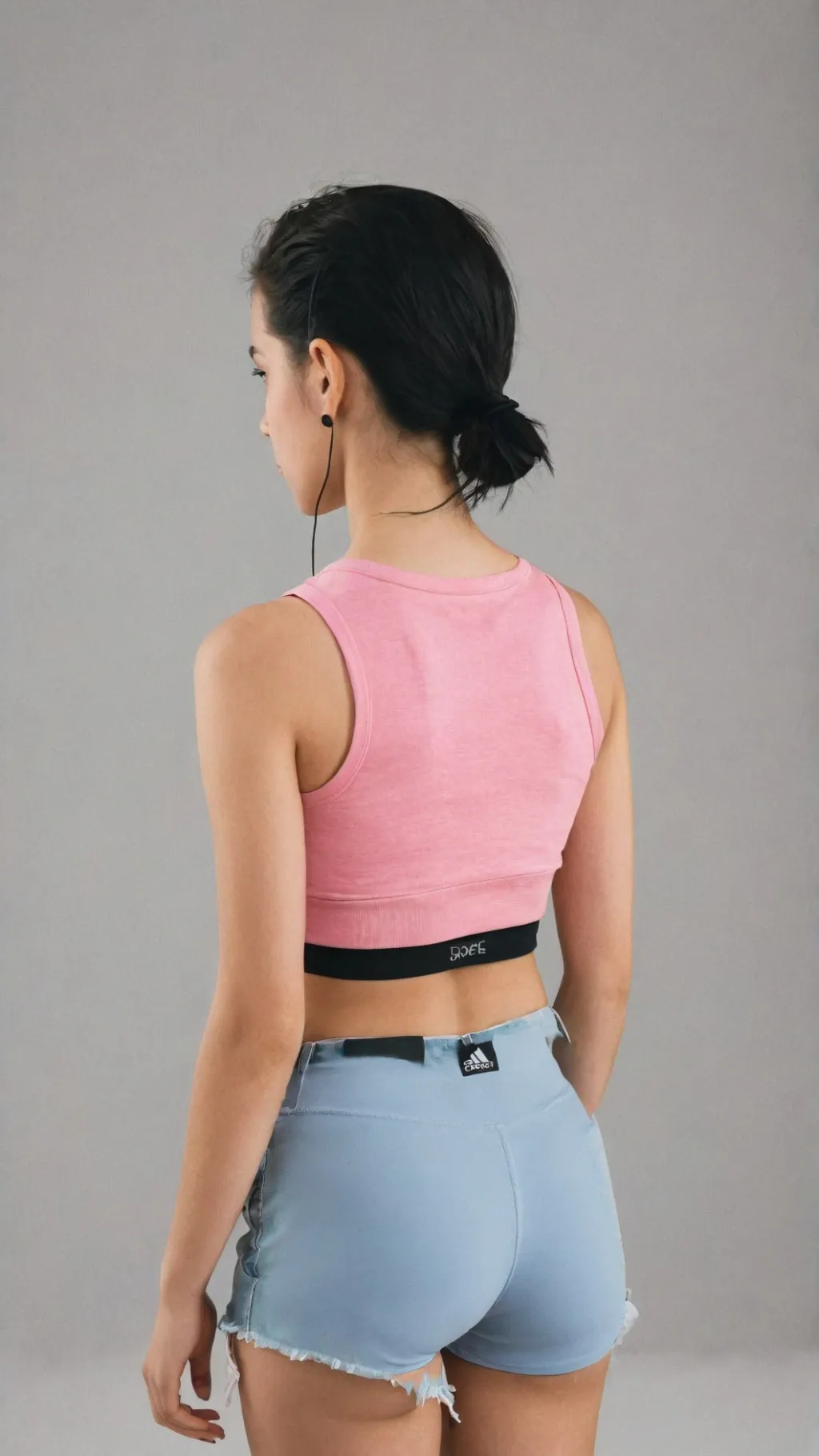 ai character: hot girl challange background
