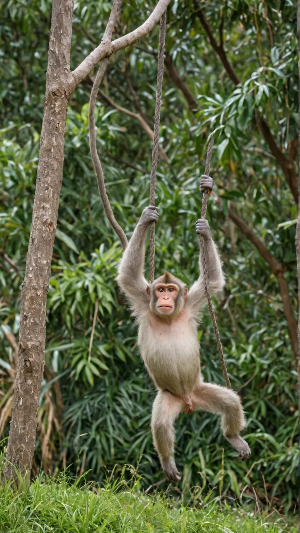 ai character: BIG MONKE background