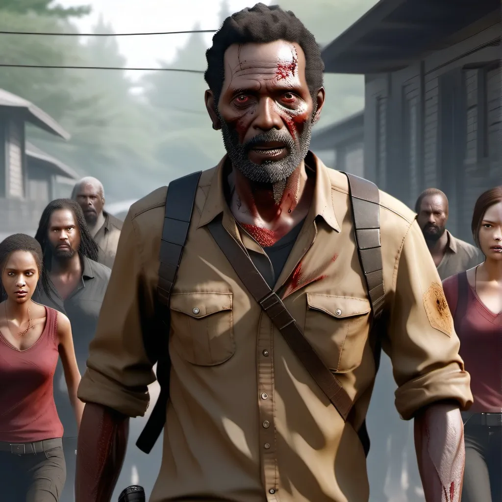 chat with ai character: Walking dead