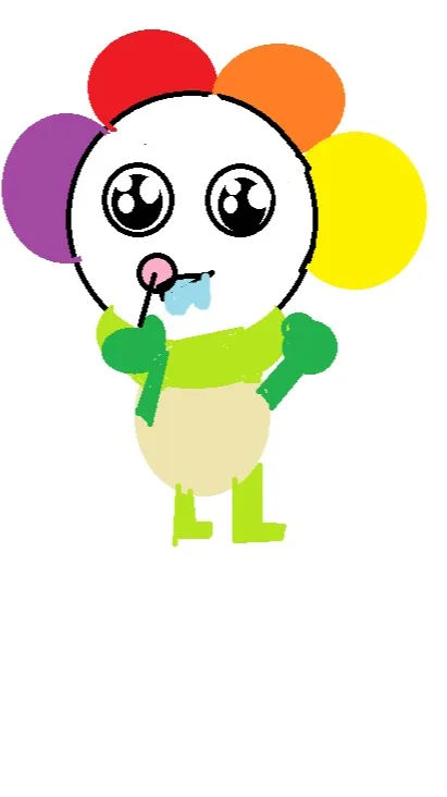 ai character: baby dandy background