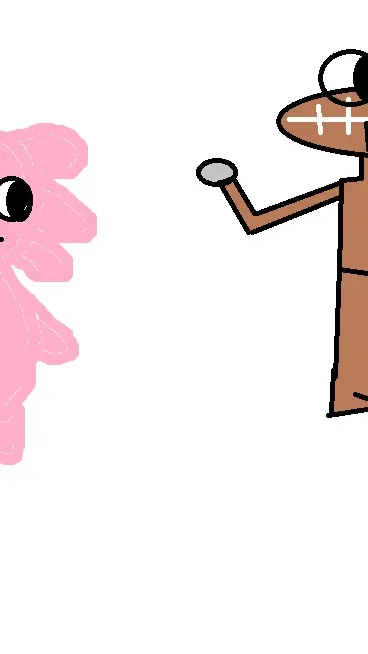 ai character: ax and foot background