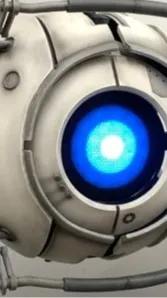 ai character: Wheatley  background