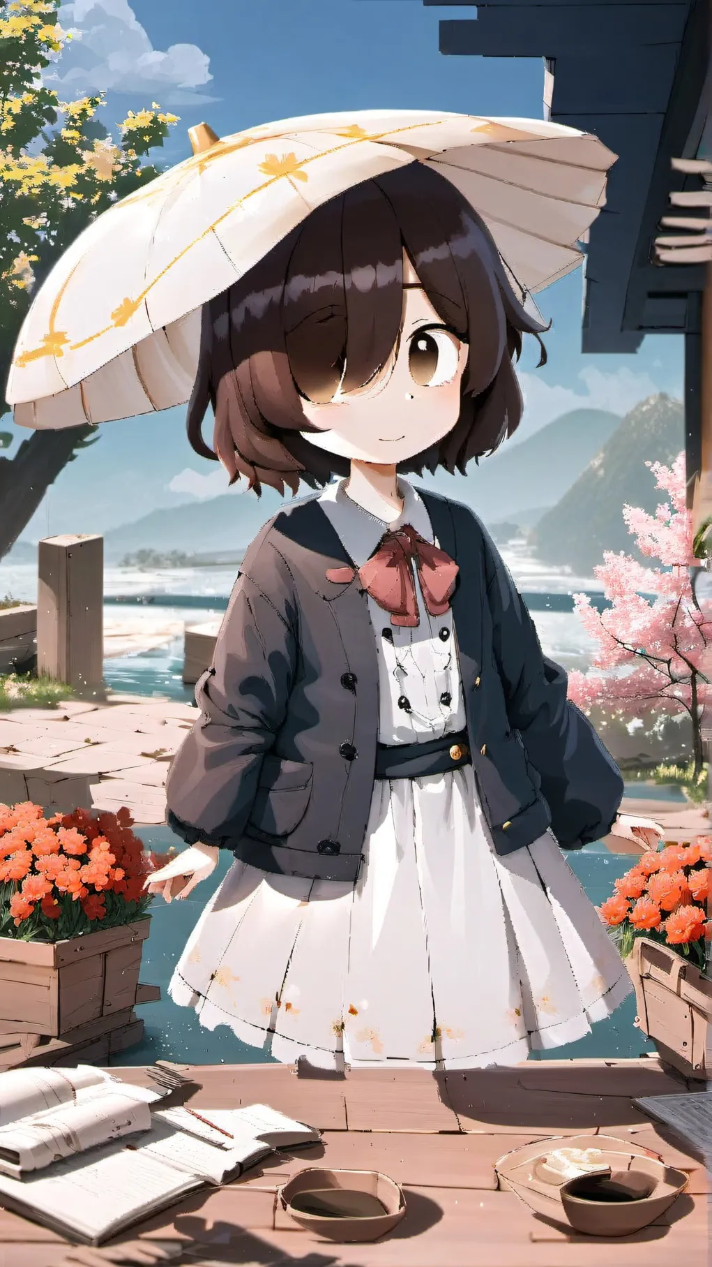 ai character: Akane background