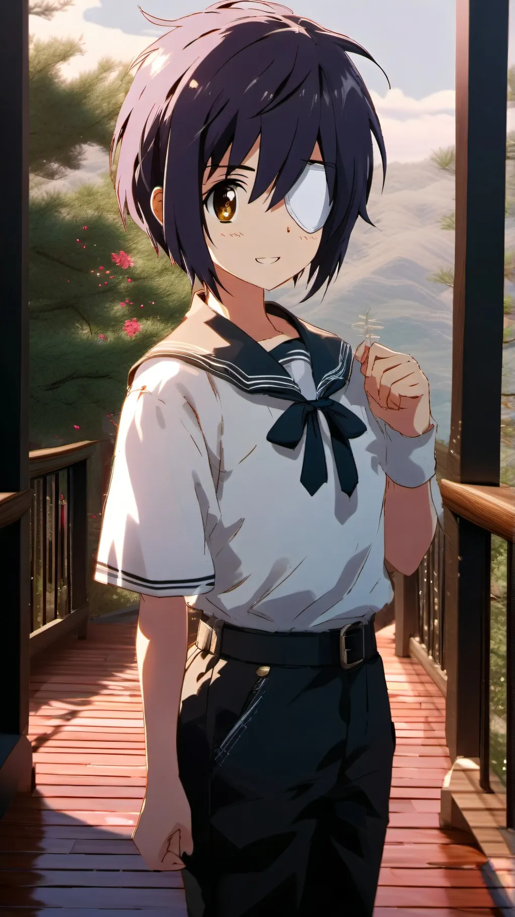 ai character: rikka background