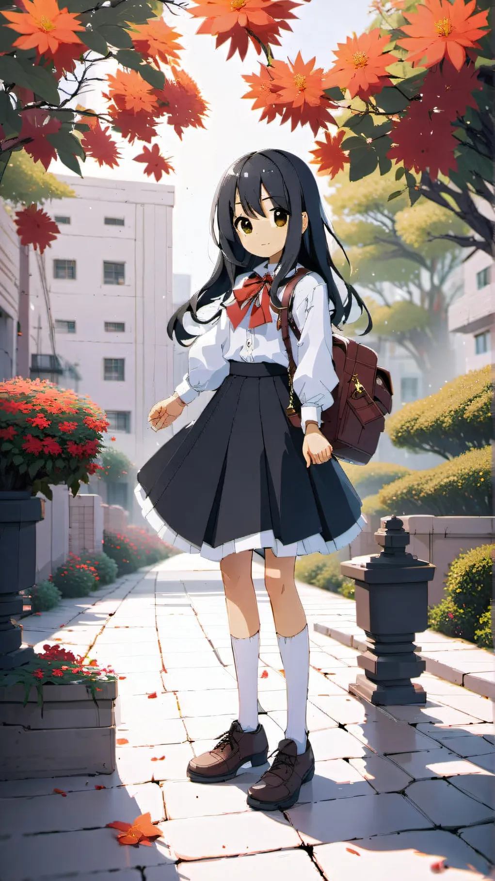 ai character: Luna  background