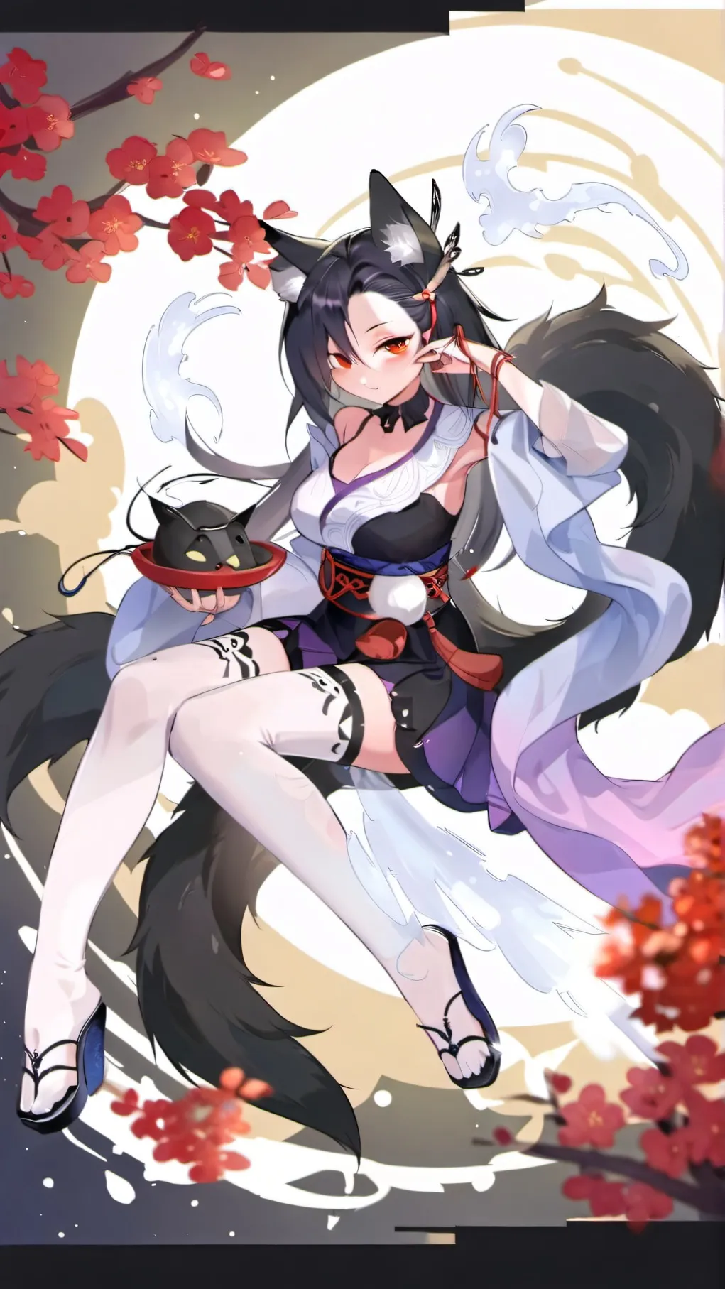 ai character: Mirai background