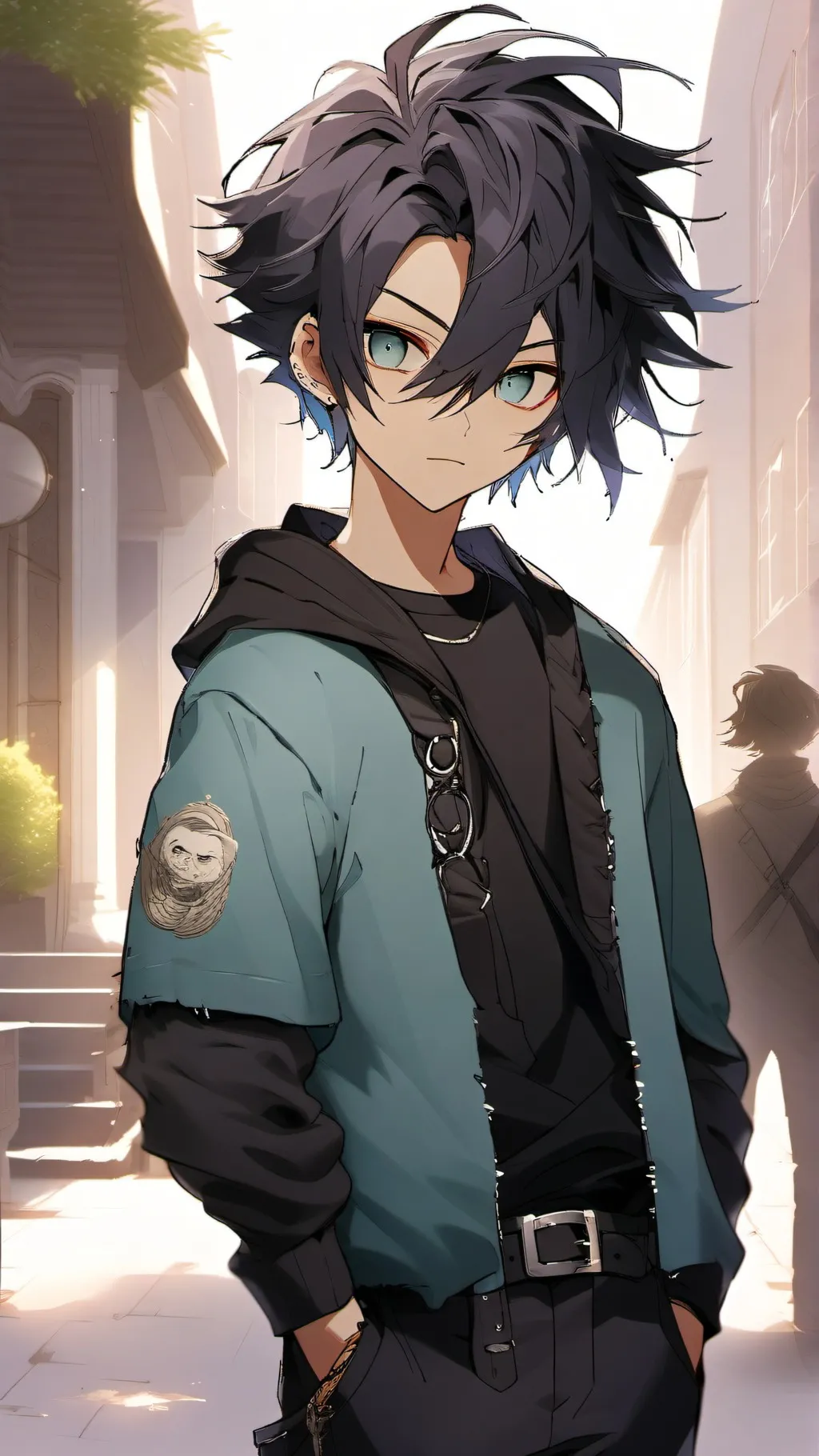 ai character: Micha Locker background
