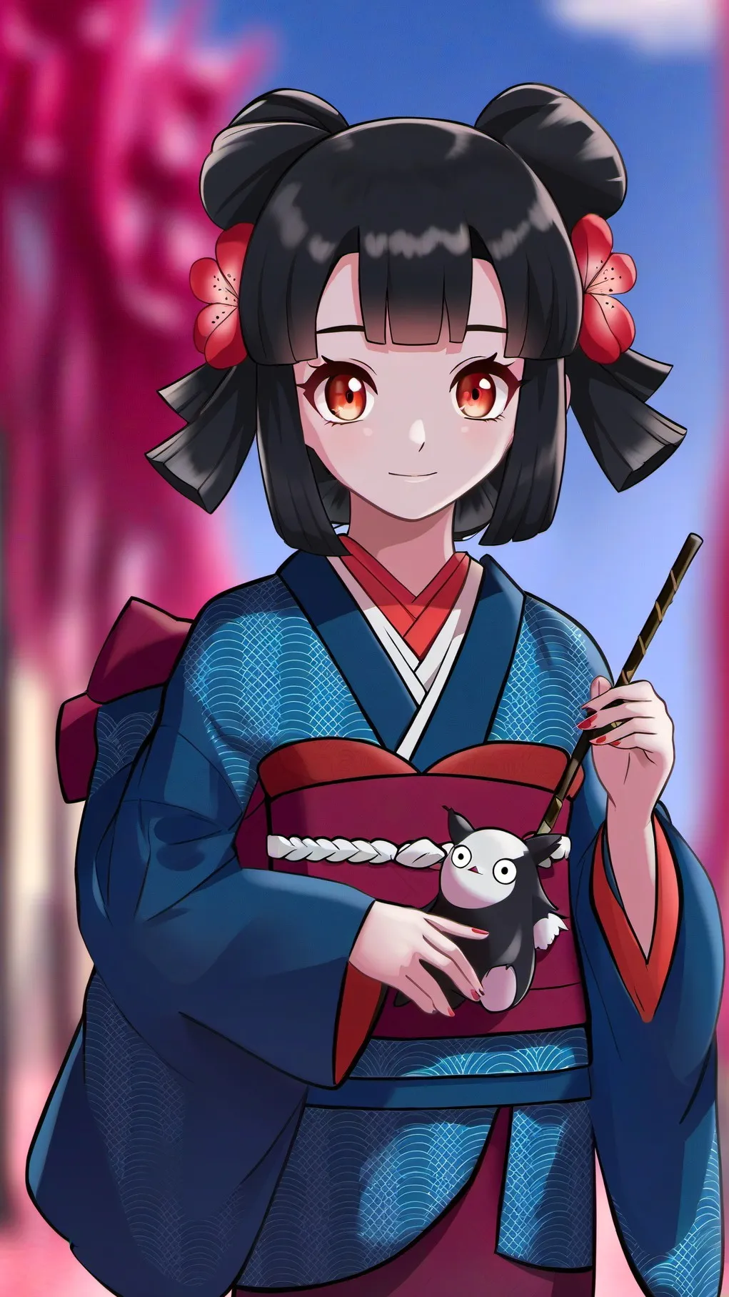 ai character: Demon slayer core background