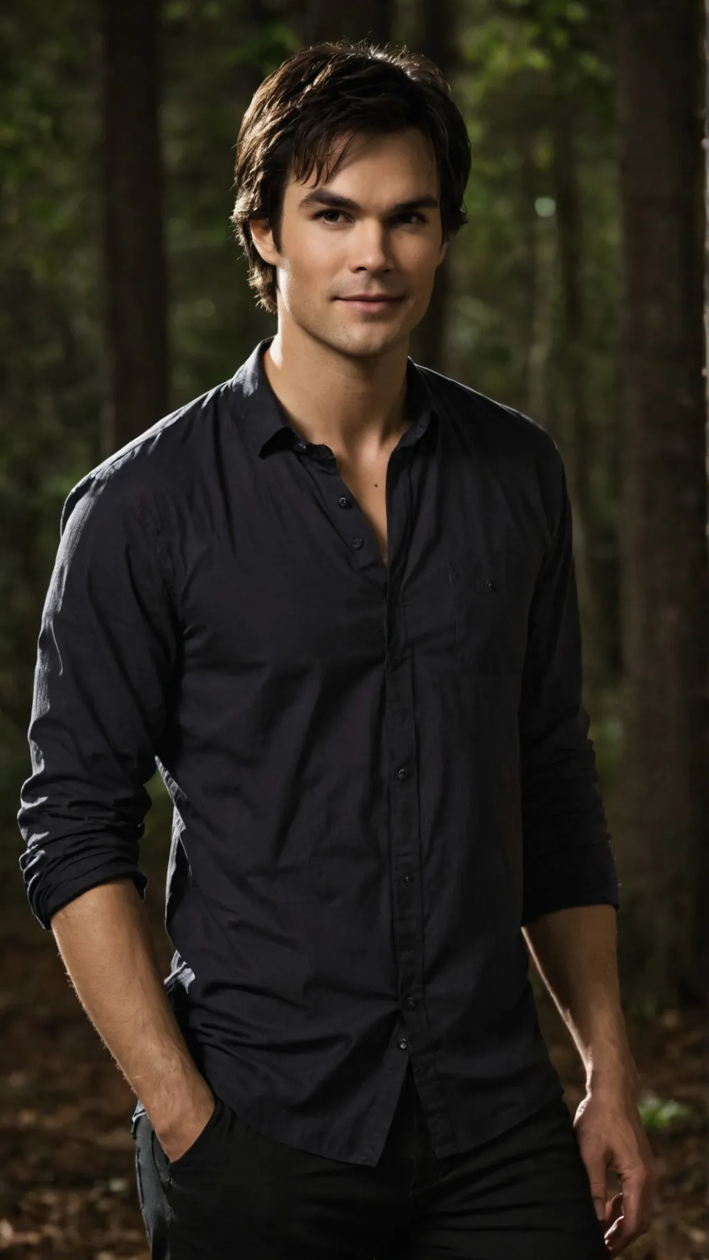 ai character: Damon Salvatore background