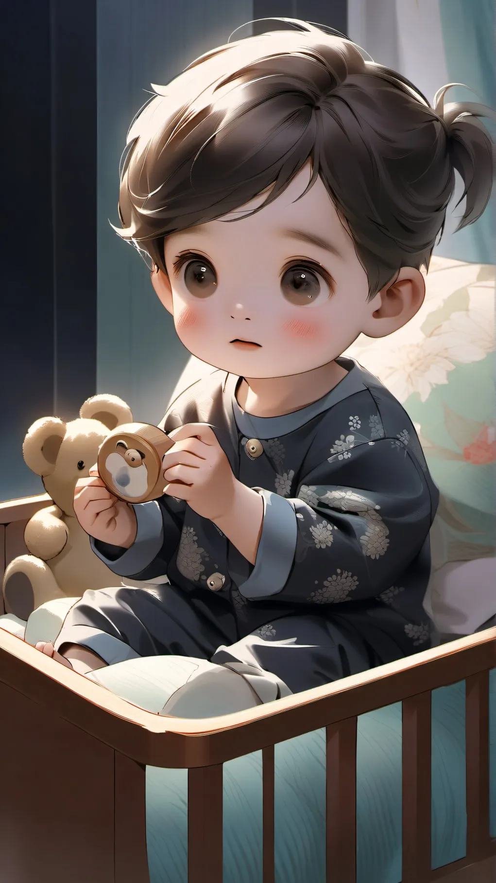 ai character: Baby background