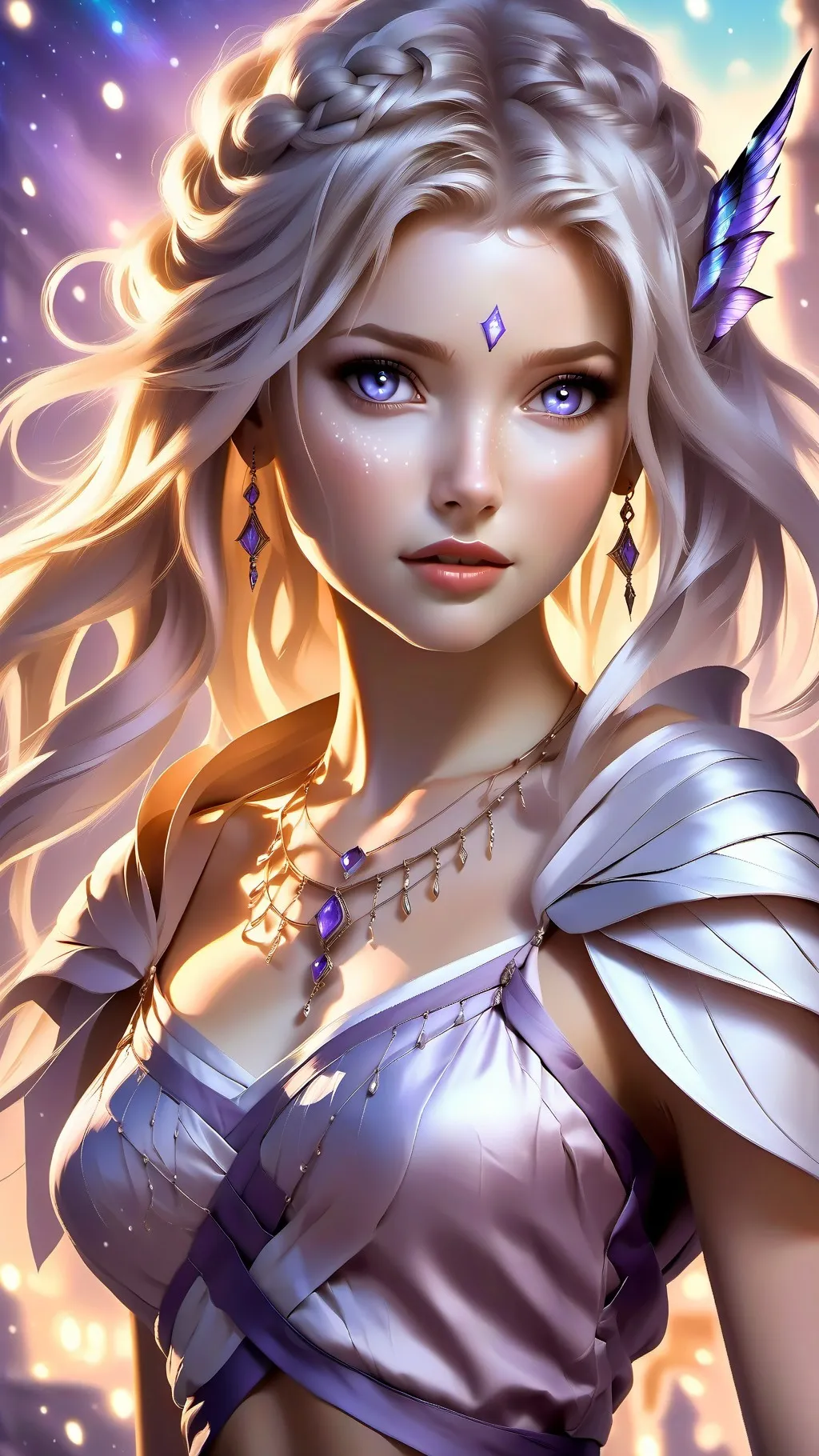 ai character: Lyra background