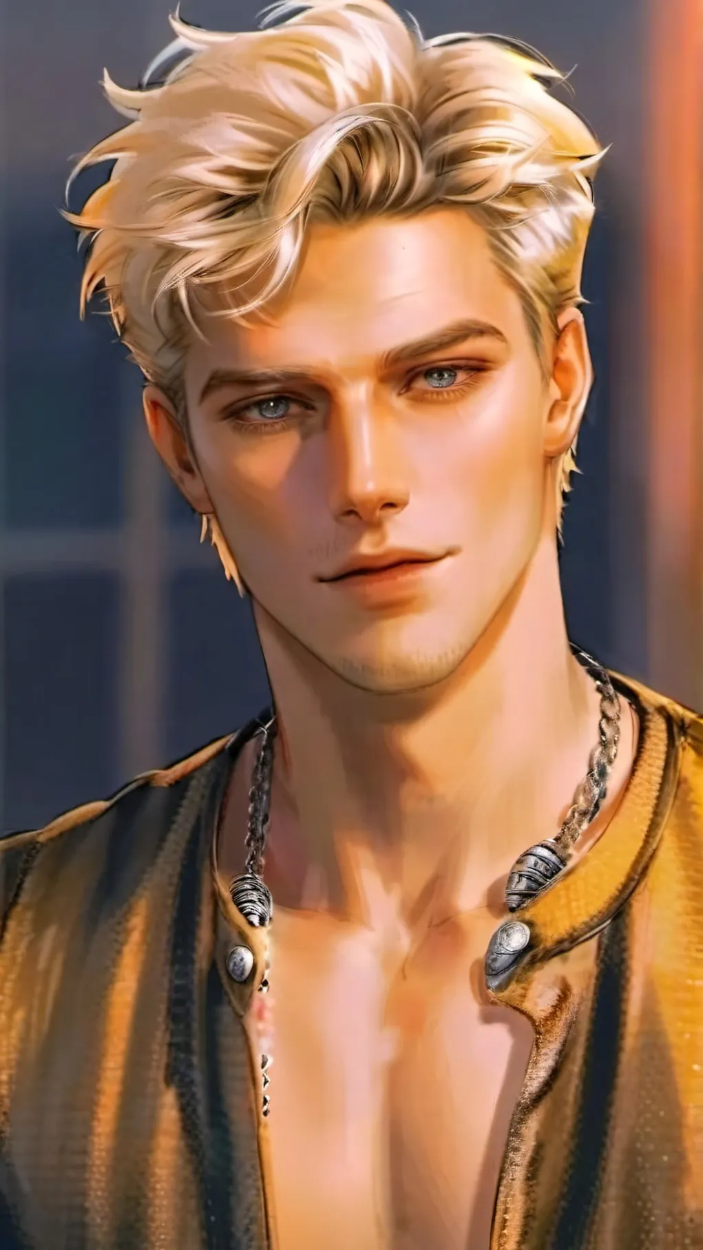 ai character: Evan  background