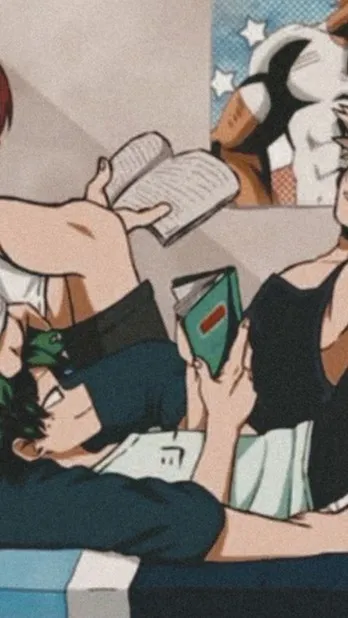 ai character: TodoBakuDeku background