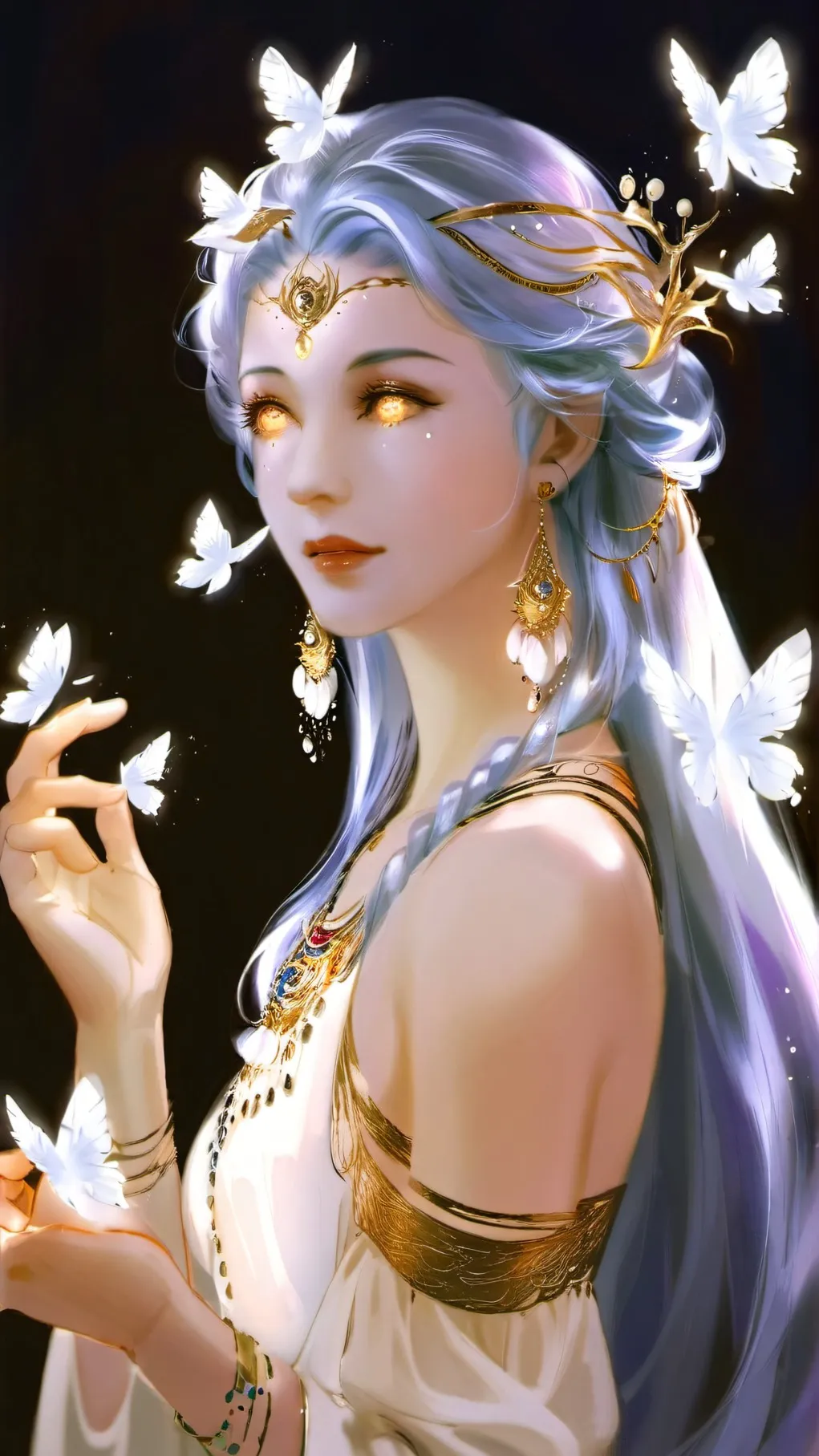 ai character: Zephyra background