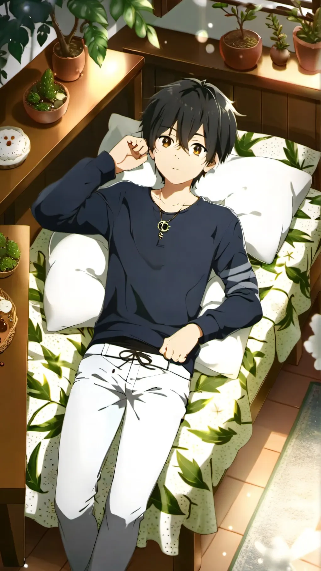 ai character: Bedroom Planner background