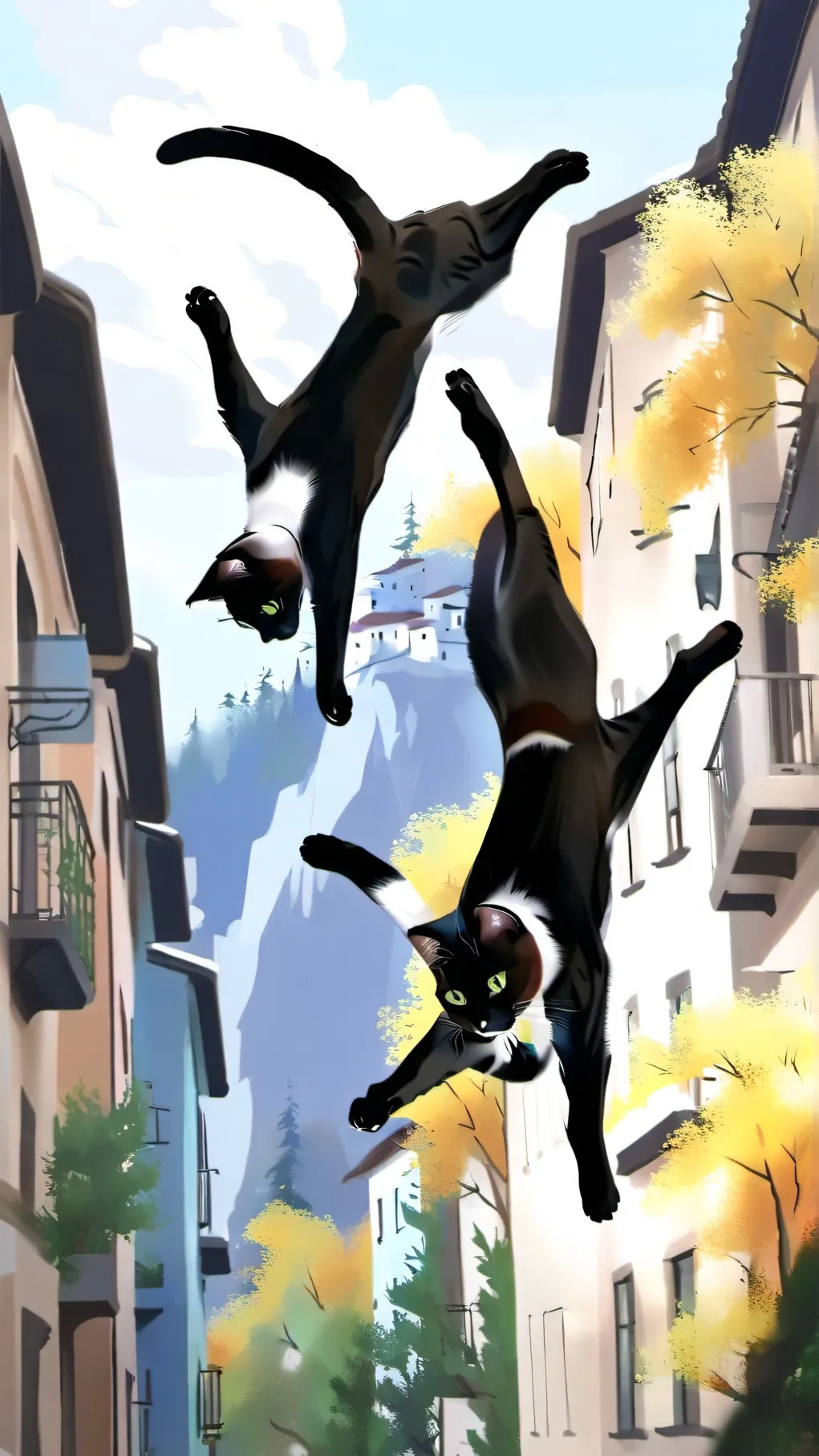 ai character: Mr. Cat background