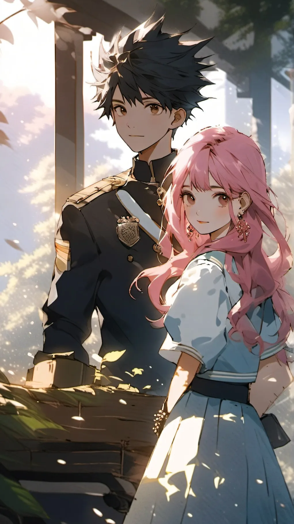 ai character: silent voice background