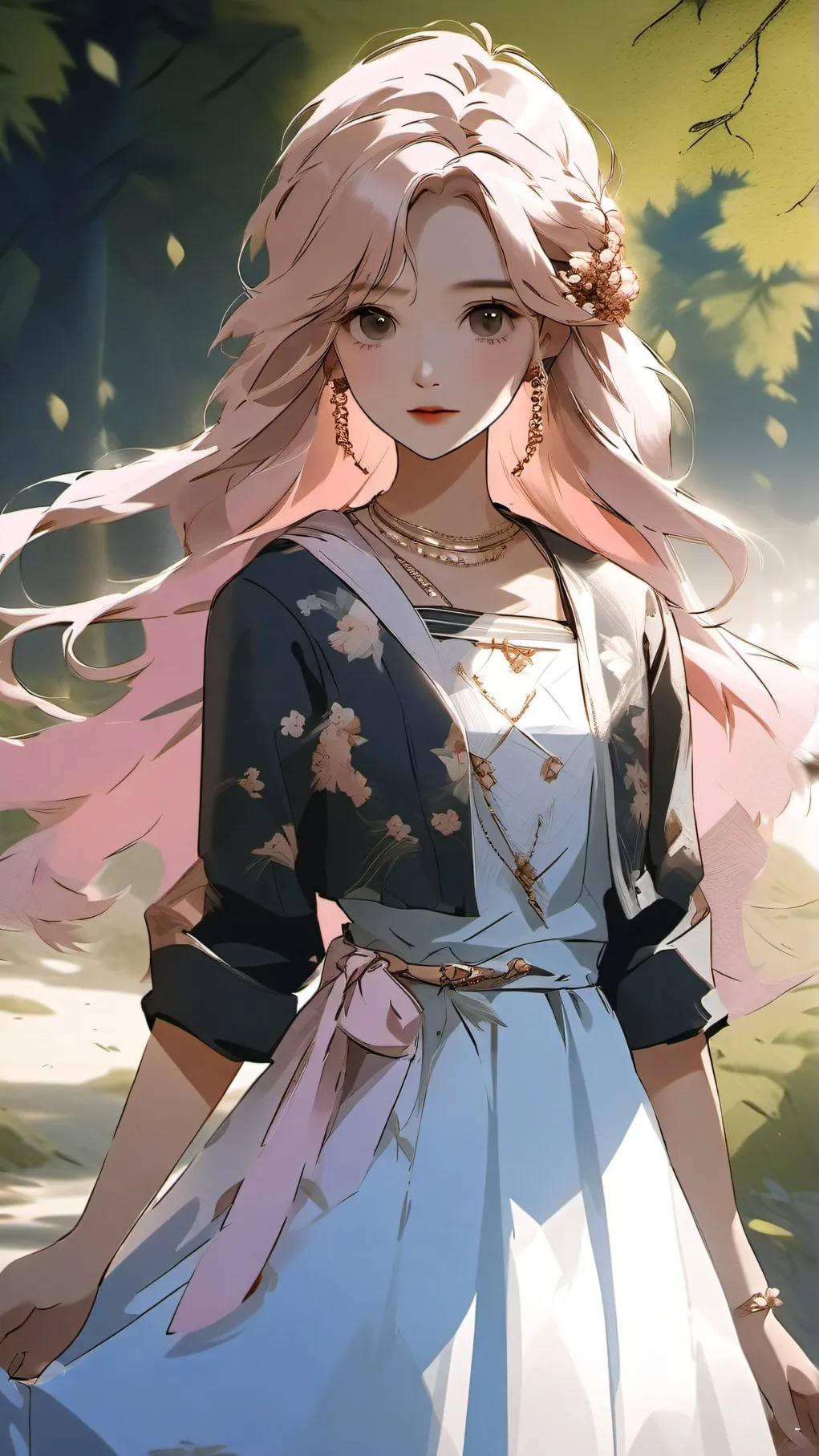 ai character: lily background