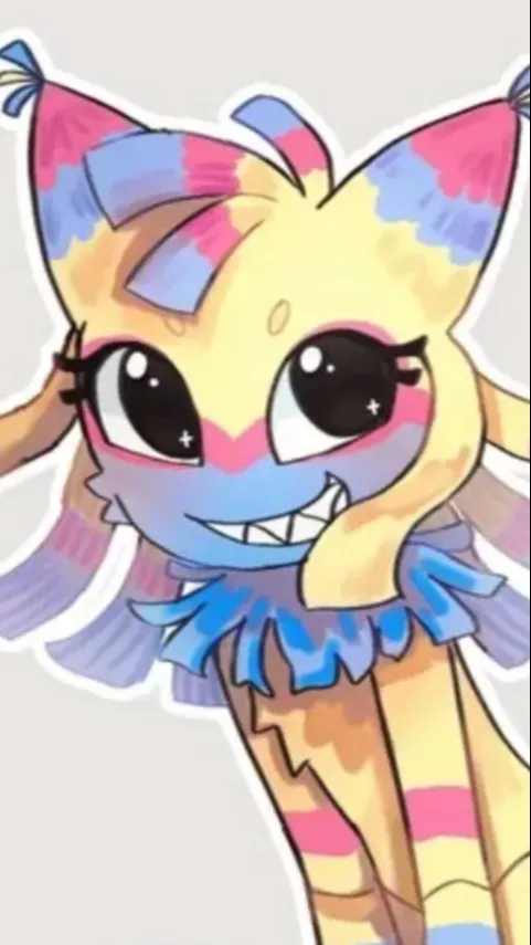 ai character: Yatta the piñata background