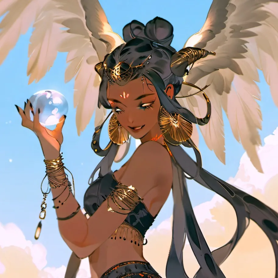 chat with ai character: Nỳx the demon 