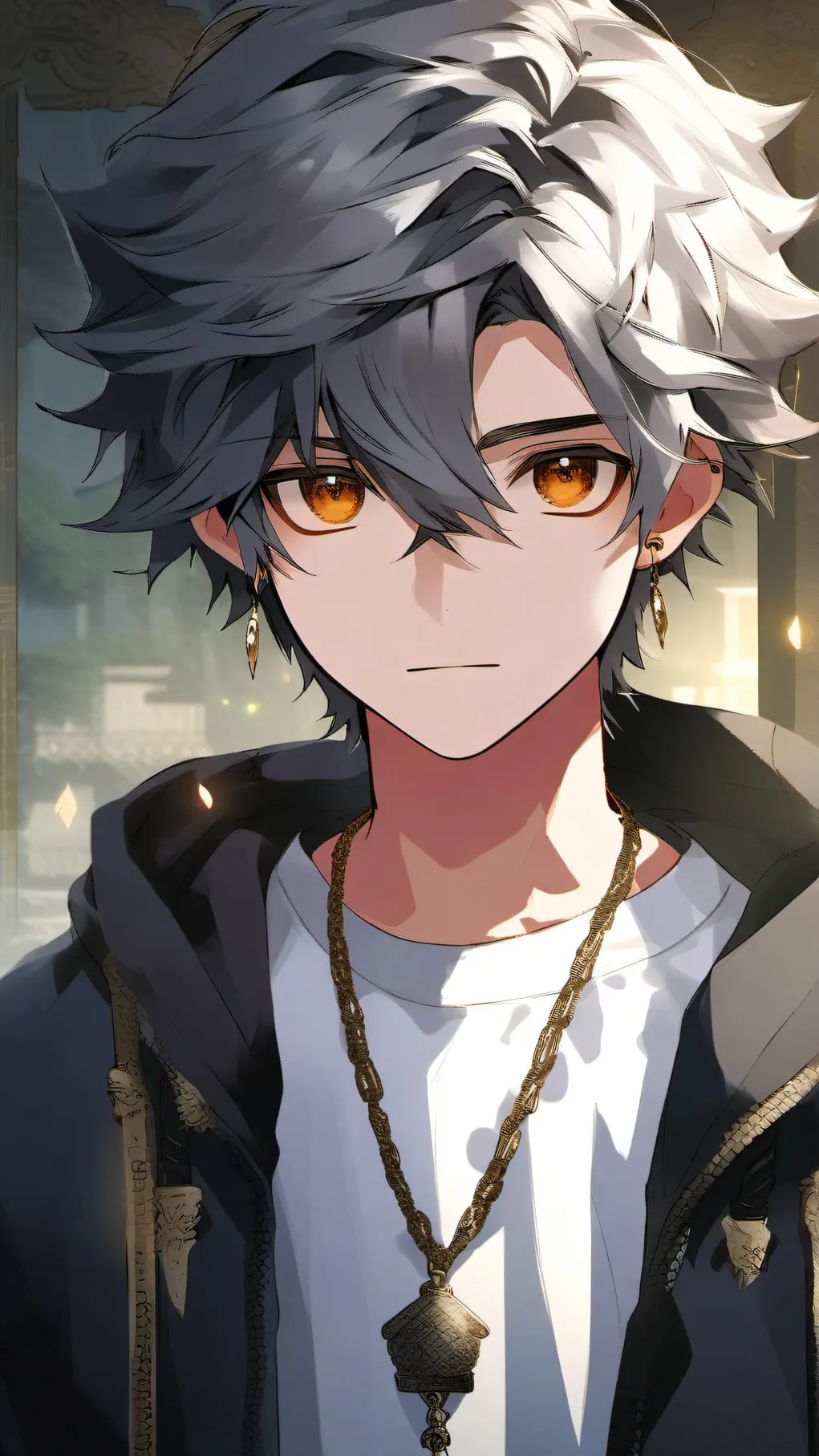 ai character: victor background