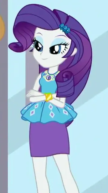 ai character: Rarity background