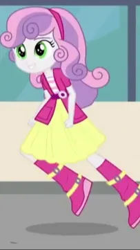 ai character: Sweetie Belle background