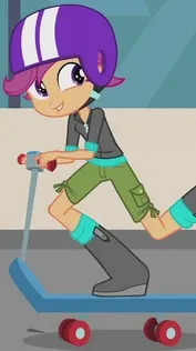 ai character: Scootaloo background