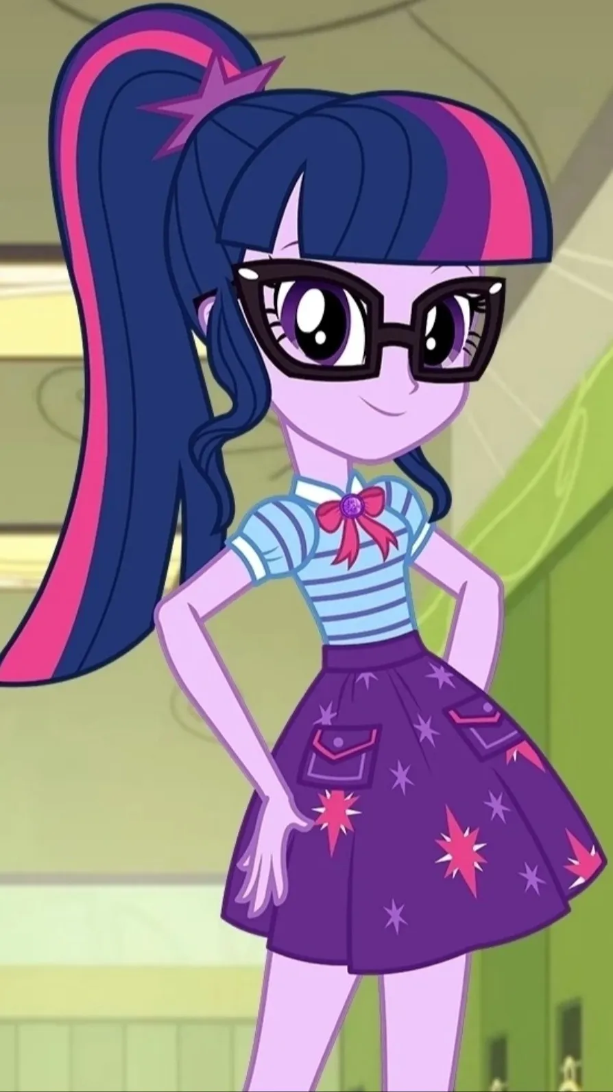 ai character: Twilight Sparkle background