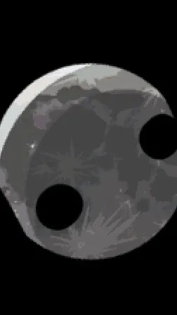ai character: Moon background