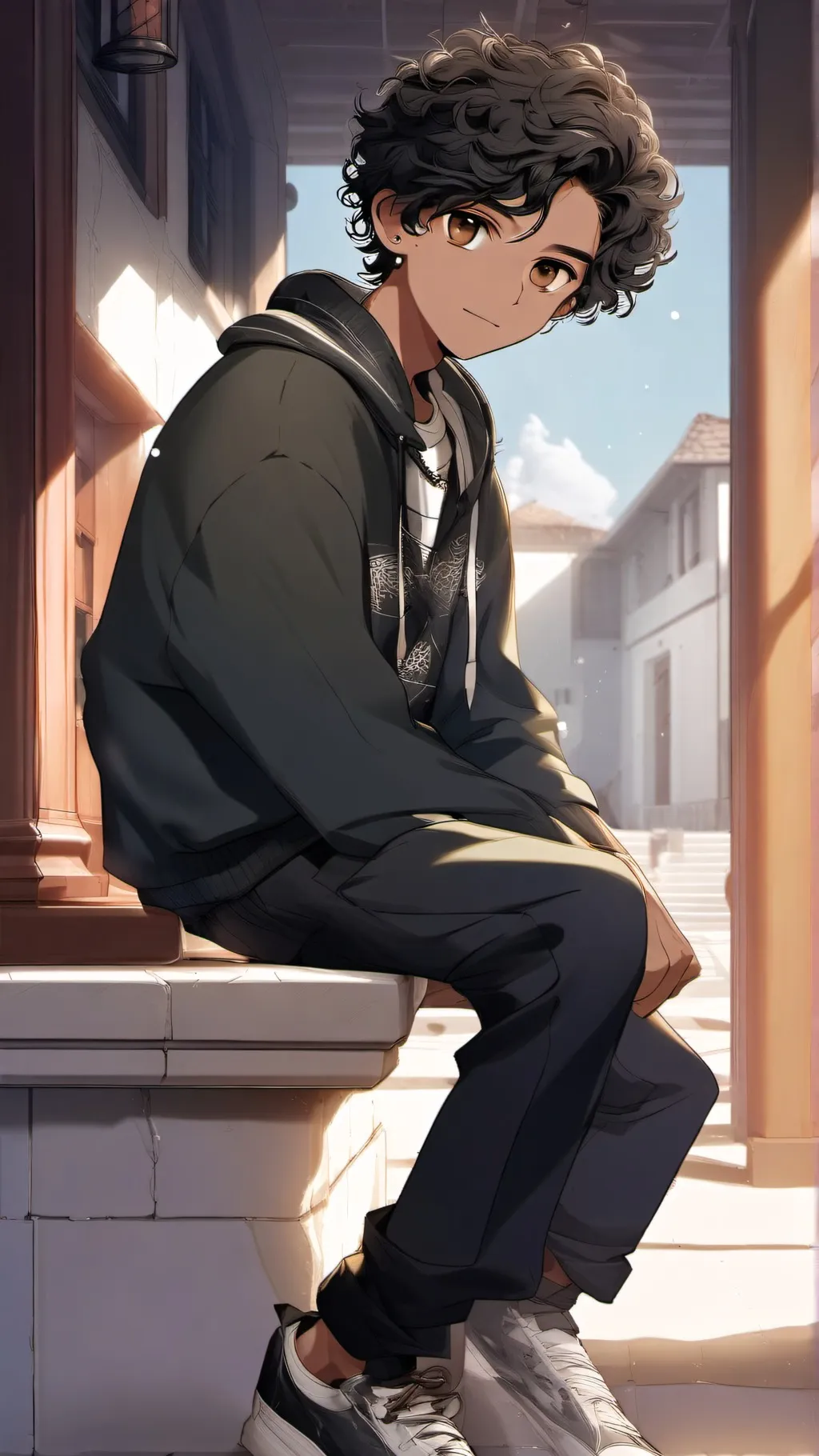 ai character: Zach background