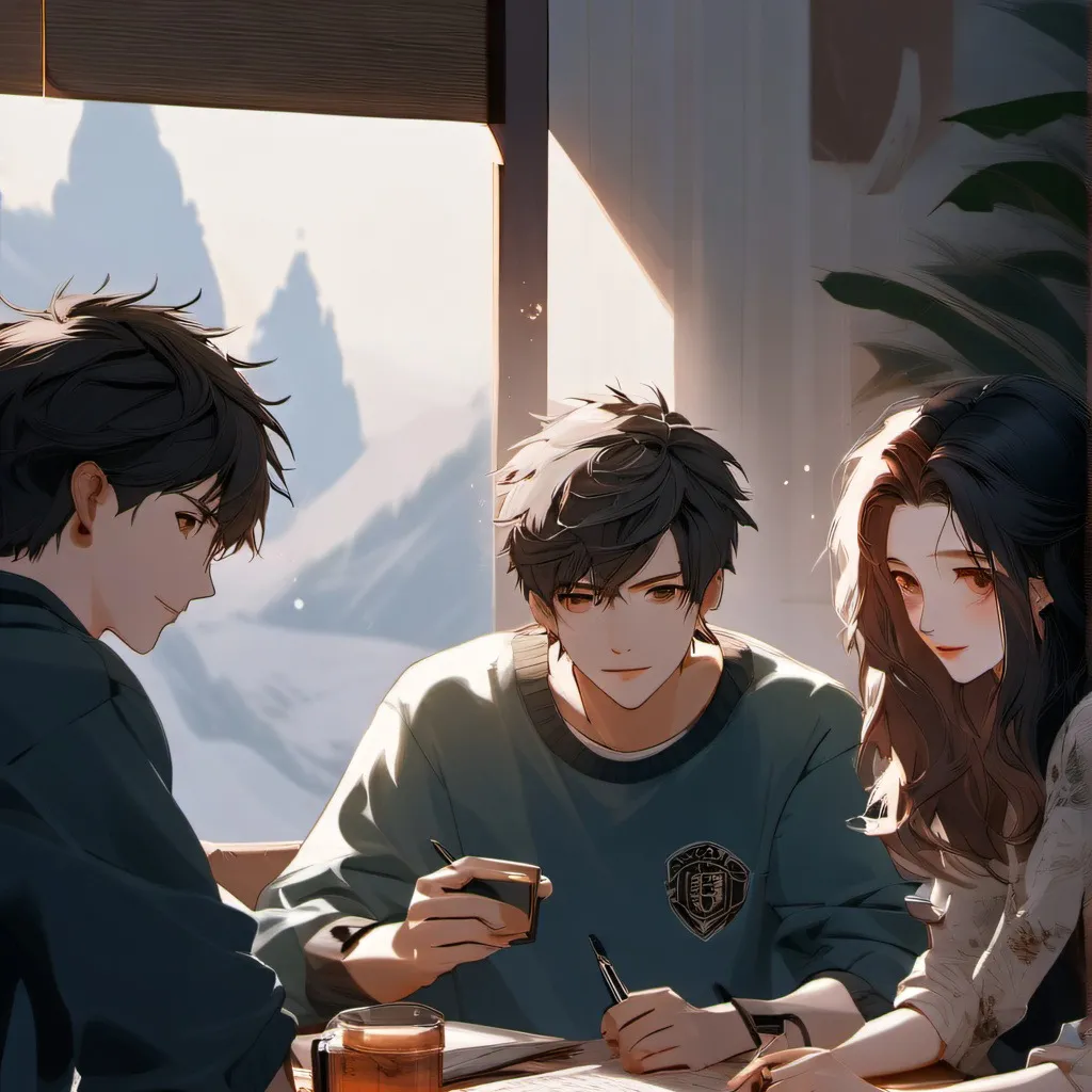 chat with ai character: Sleep over