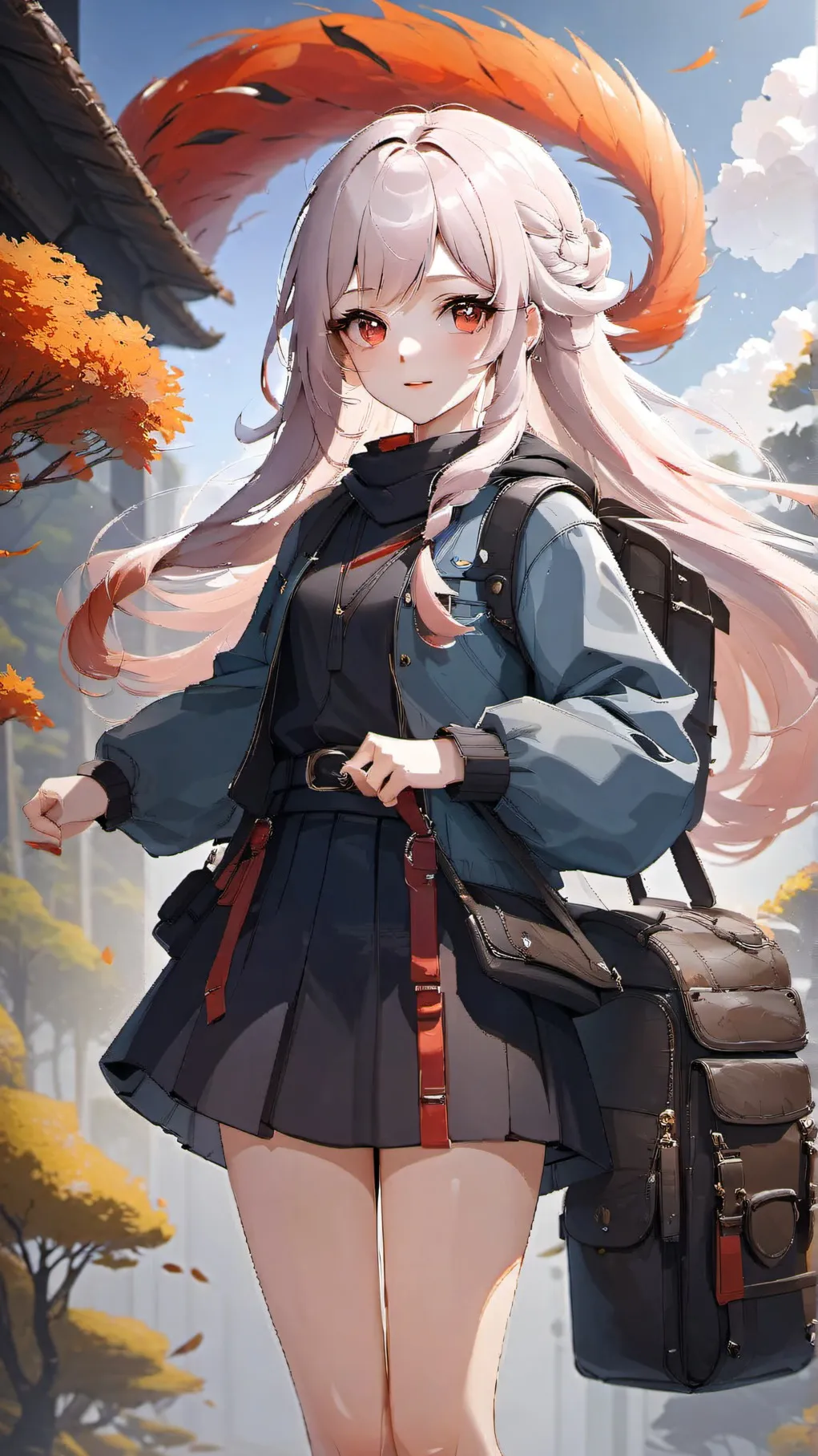 ai character: sarah background
